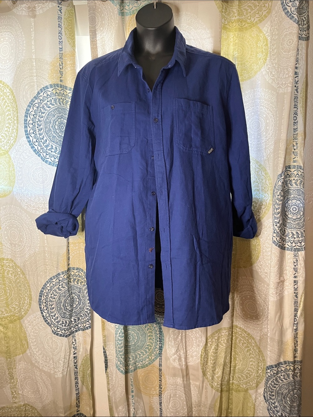 5.11 Tactical Men's Casual Button-Down Shirt - Deep Blue